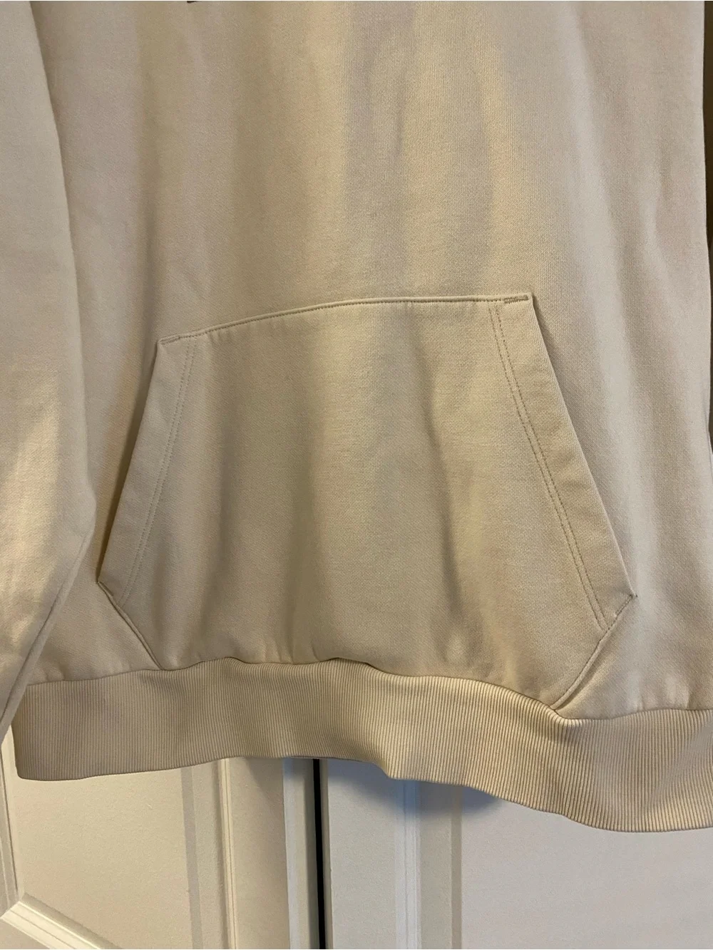 Puma Men's Tan Logo Hoodie in Beige